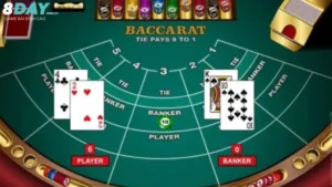 Baccarat 8Day chính là game hot nhất hiện nay
