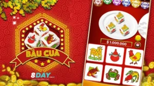 Tham gia trải nghiệm thú vị cùng Bầu cua 8Day